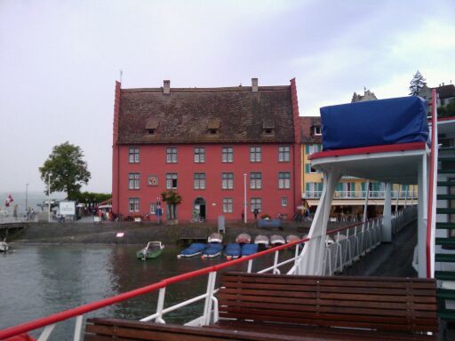 Meersburg im Regen