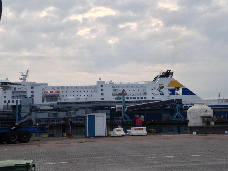 Ausreise von Trelleborg nach TravemÃ¼nde