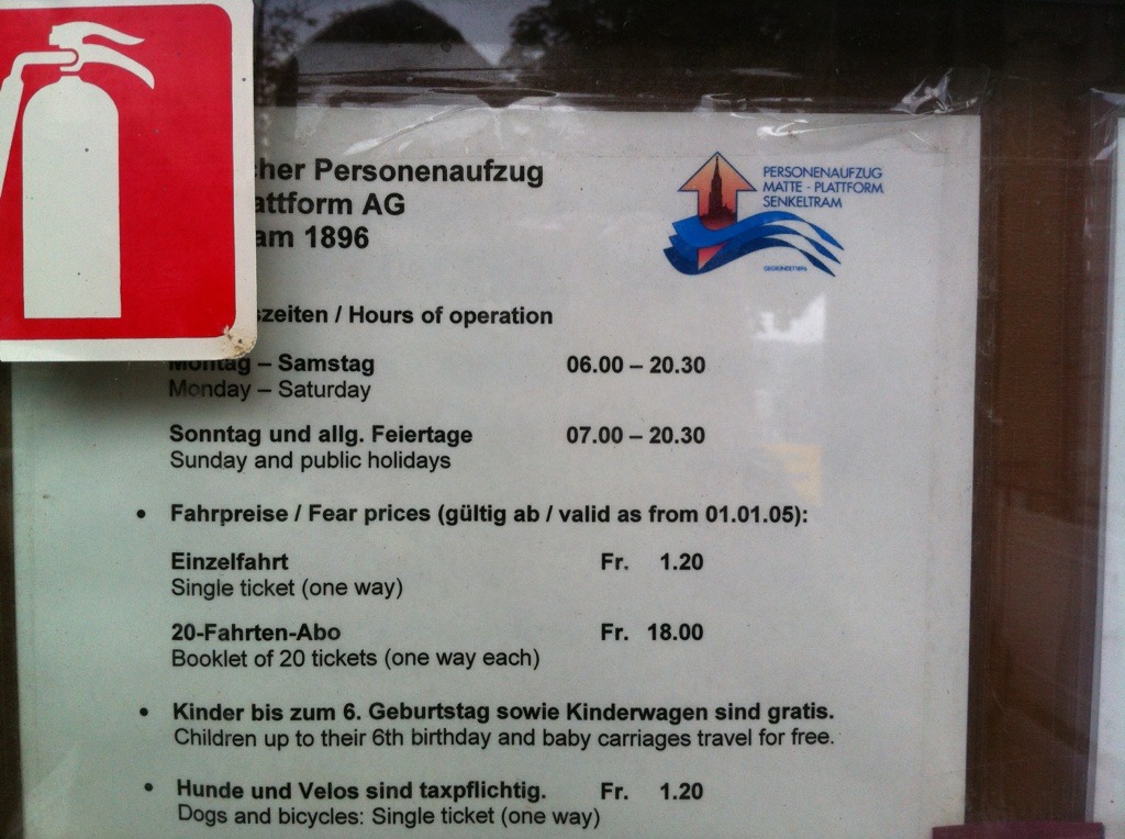 Einfache Fahrt, aber fearless bitte!